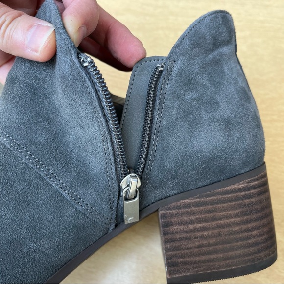 Koolaburra By Ugg Sofiya Stone Gray Ankle Booties Sz 10 - Picture 7 of 14